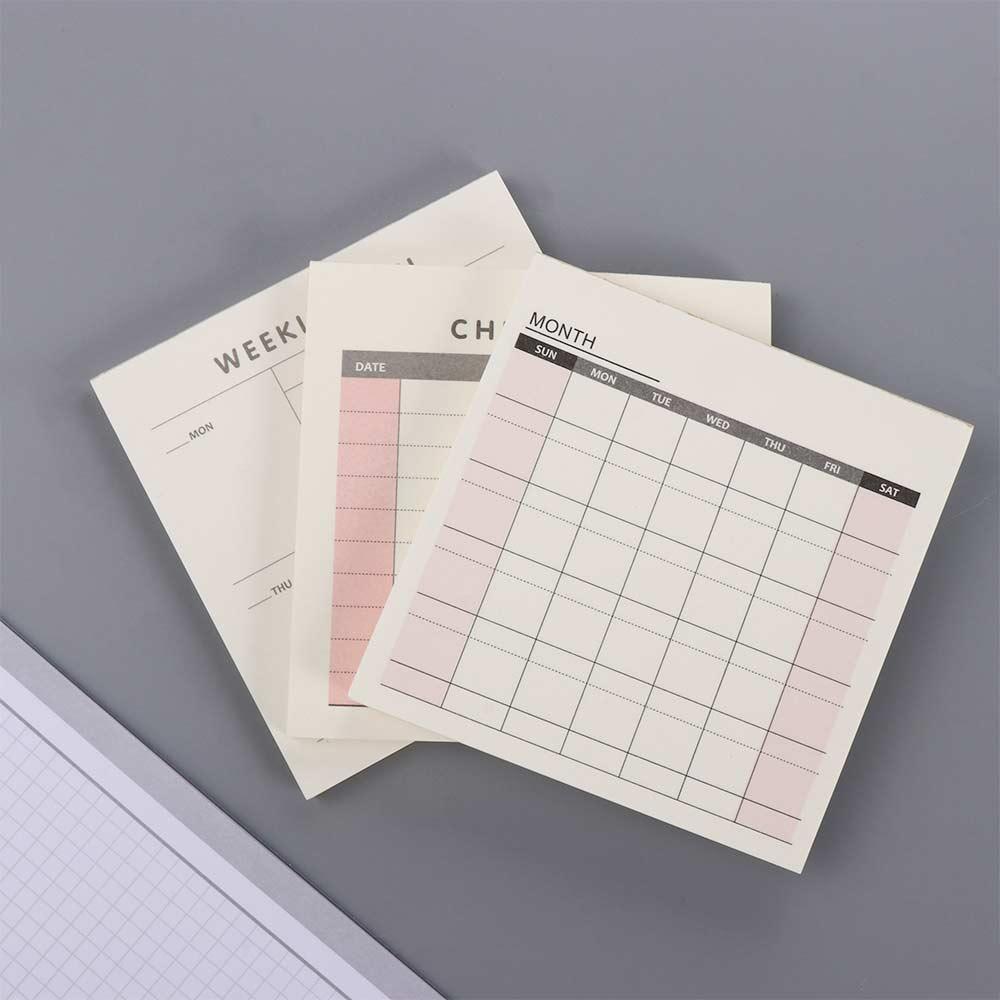 Meal Plan Notepad - 60 fogli Materiale scolastico portatile Cancelleria