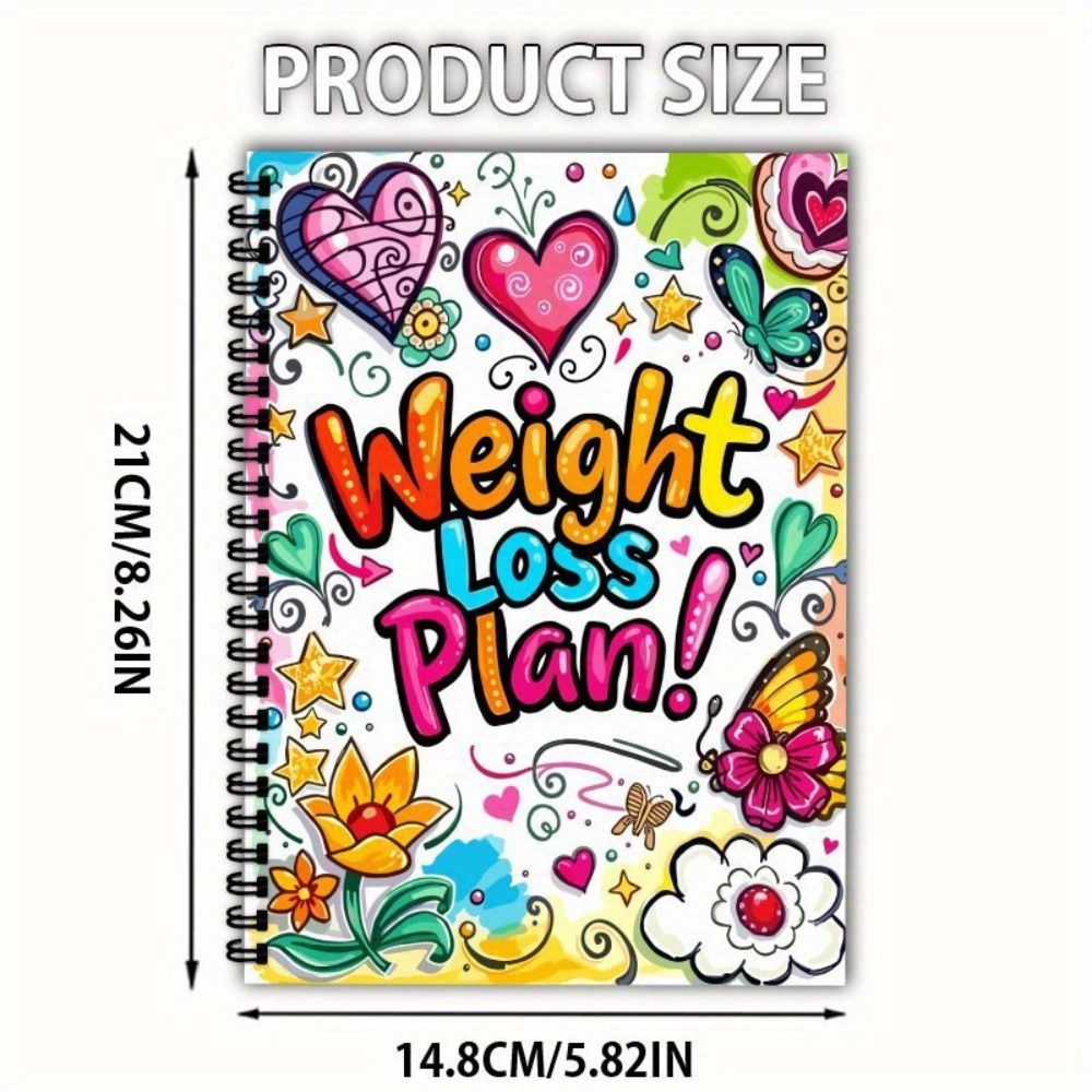 Fitness Tracker Piano di perdi - Meal Plan Notepad recensione e prezzo