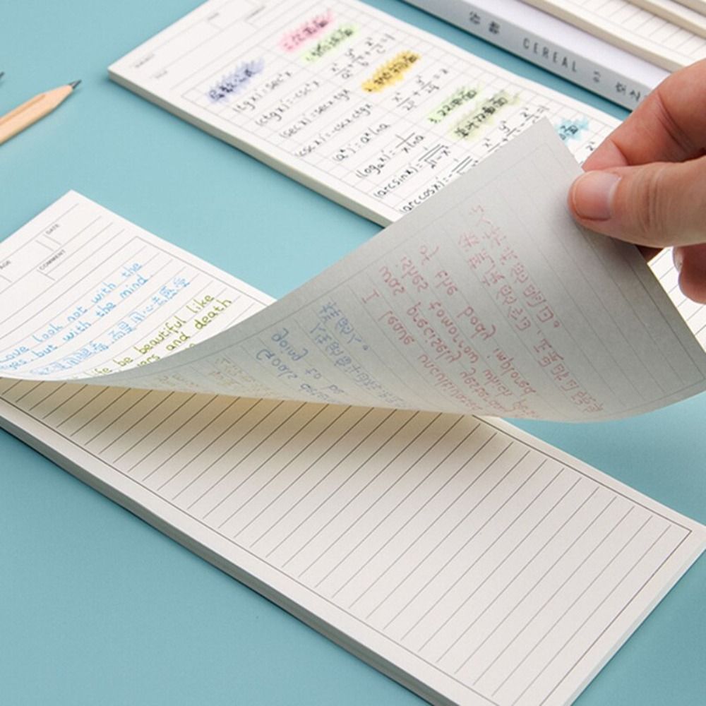 Semplice blocco Note lungo Non - Meal Plan Notepad recensione e prezzo