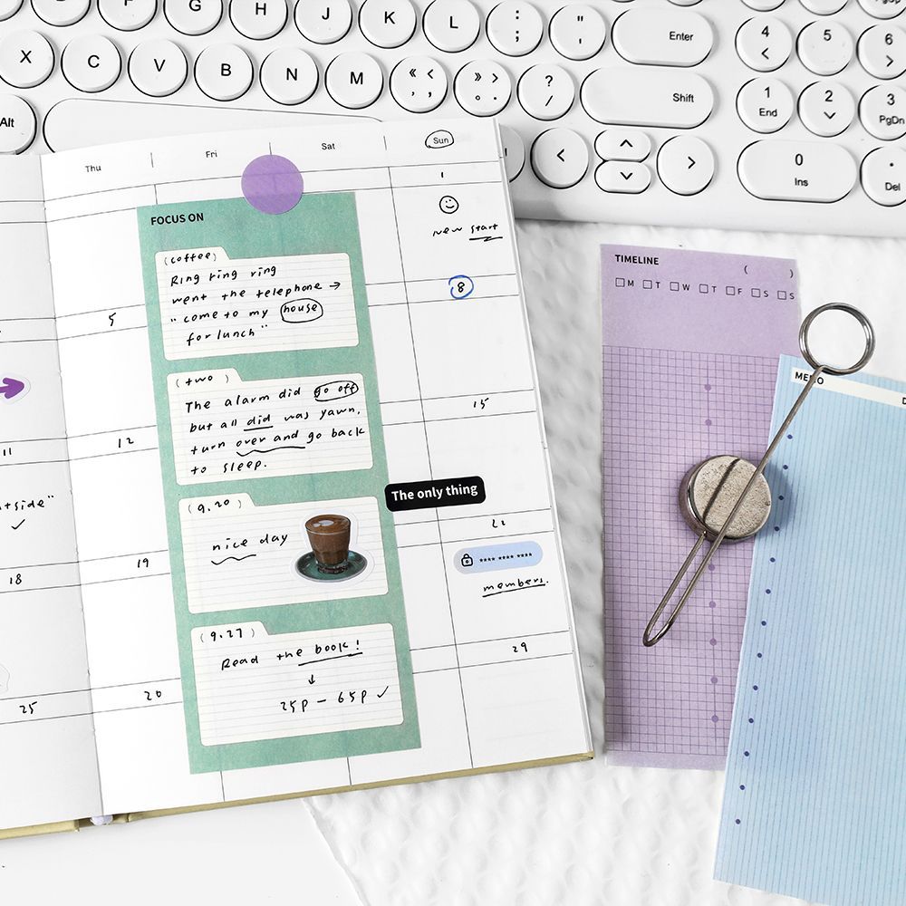 80 fogli di foglietti adesivi, - Meal Plan Notepad recensione e prezzo