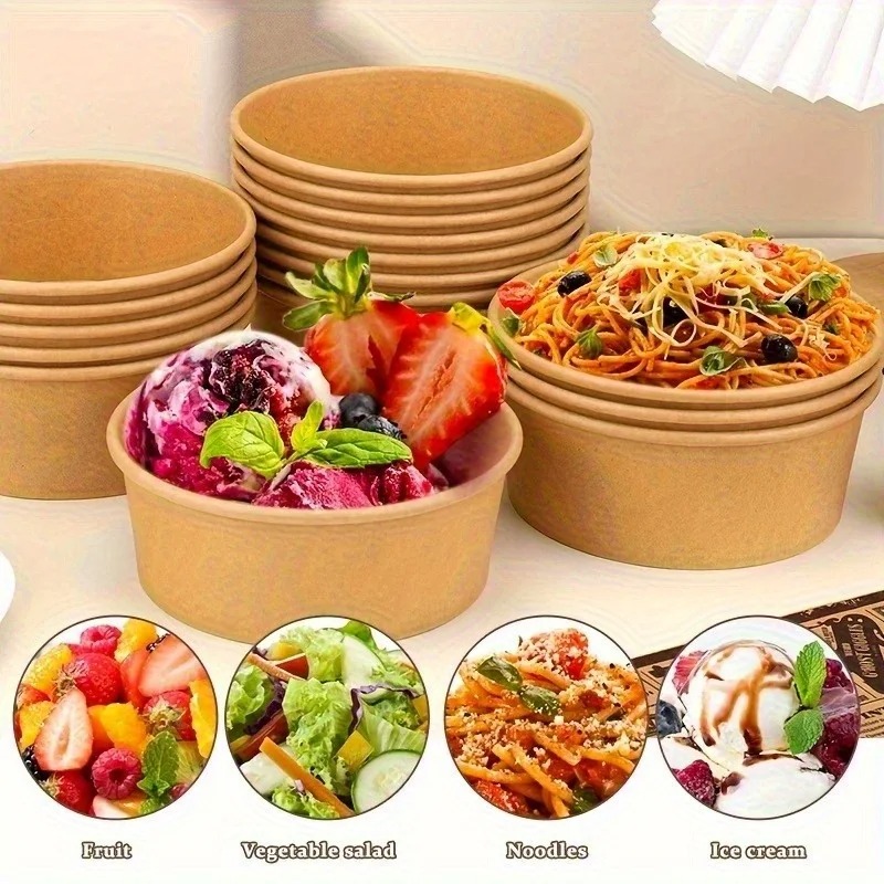 10/20PCS Ciotole rotonde di ca - Meal Prep Noodles recensione e prezzo