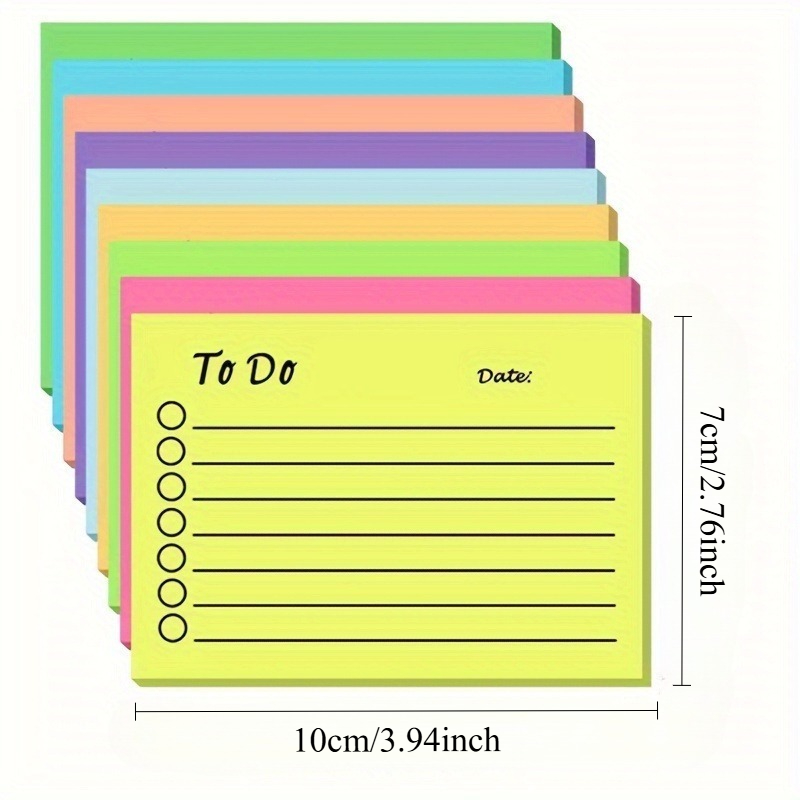 Blocchetti Adesivi Fluorescent - Meal Plan Notepad recensione e prezzo