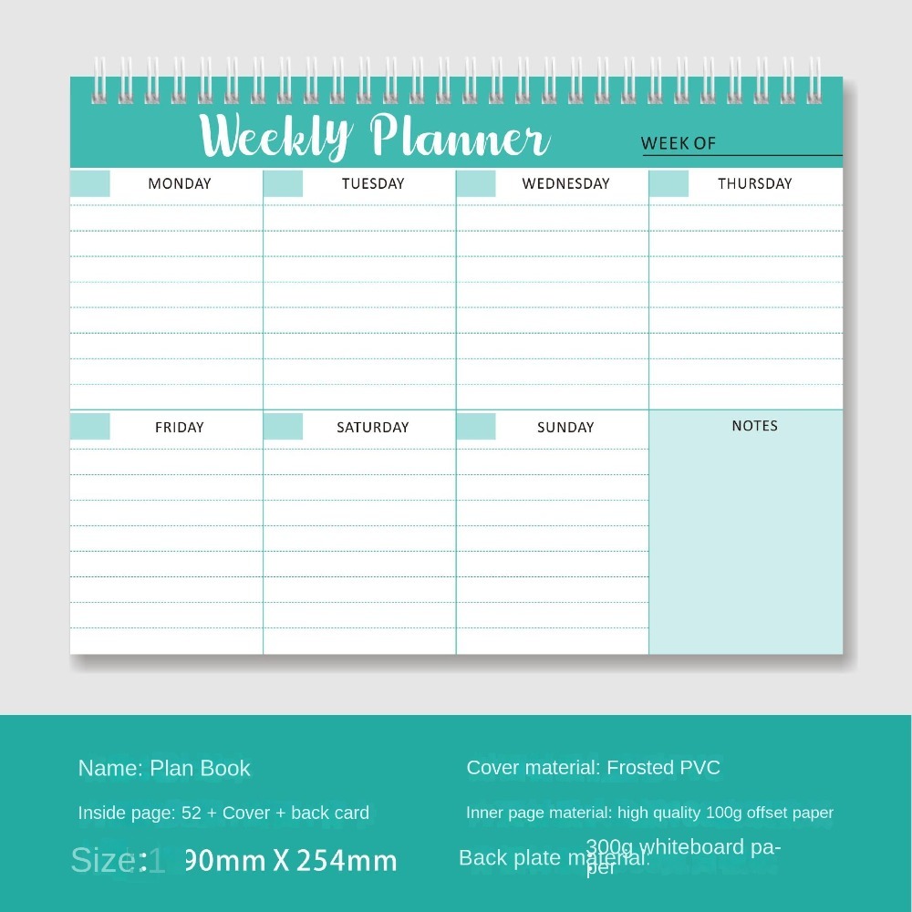 Blocco note per pianificazione - Meal Plan Notepad recensione e prezzo