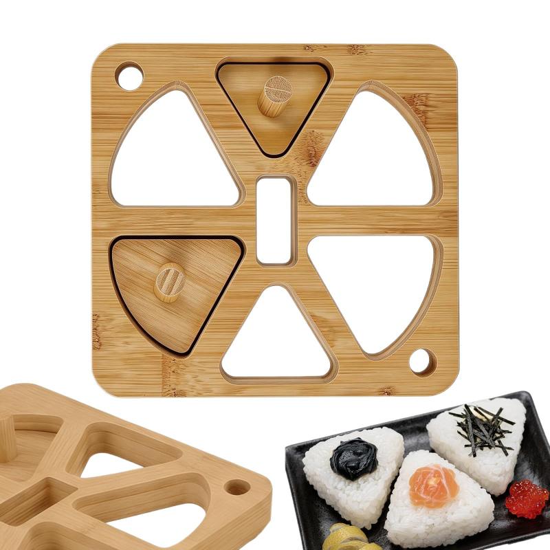 Stampo in Legno per Onigiri co - Meal Prep Japanese recensione e prezzo